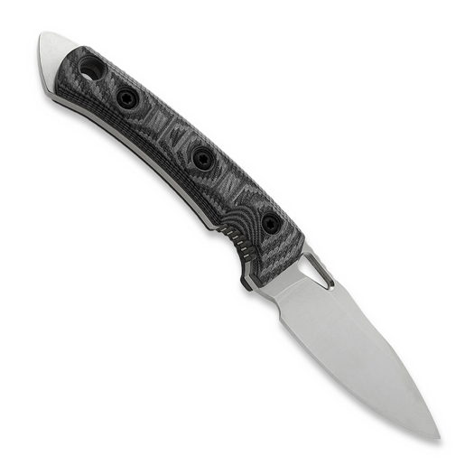 Cuțit Fobos Knives Cacula, G10 Black - Grey Liners