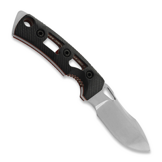 Cuțit Fobos Knives Tier1-Mini Mini, G10 Black - Red Liner