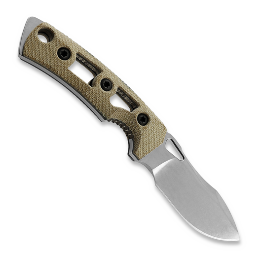 Cuțit Fobos Knives Tier1-Mini Mini, Micarta Natural - Black Liner