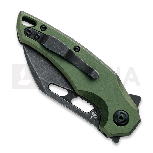 Coltello pieghevole Fox Edge Atrax Aluminium, verde
