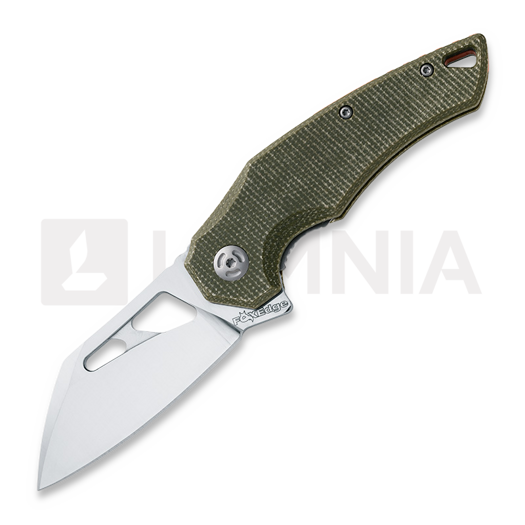 Fox Edge Atrax Micarta 접이식 나이프, 올리브색