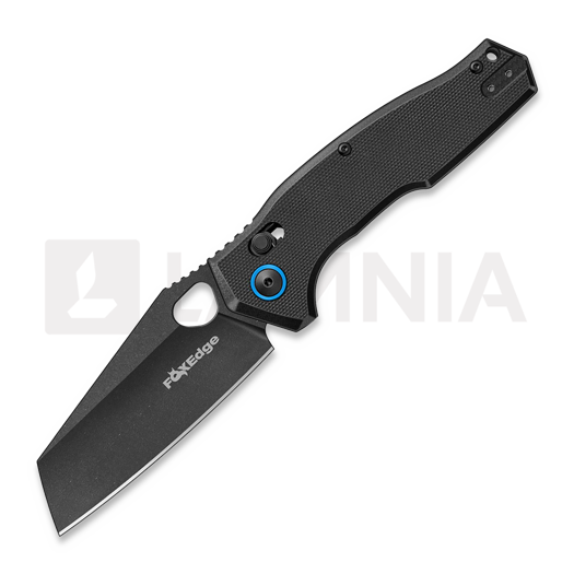 Складной нож Fox Edge Crew Reverse Tanto - Blackwash - G10, чёрный