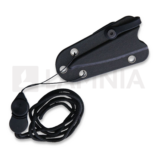 Coltello da collo Fox Edge Neck Knife Black/Blue G10