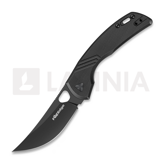 Складной нож Fox Edge Persian - Black PTFE - G10, чёрный