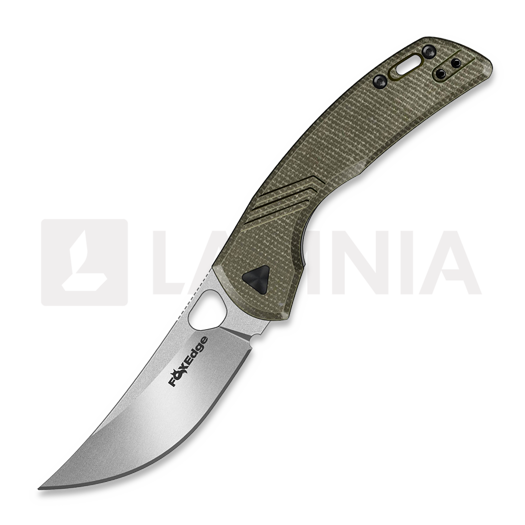 Liigendnuga Fox Edge Persian - Stonewash - Micarta, roheline