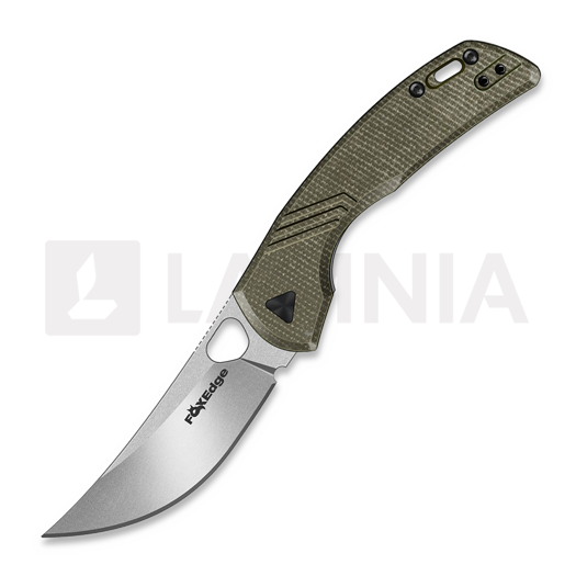 Складний ніж Fox Edge Persian - Stonewash - Micarta, зелений