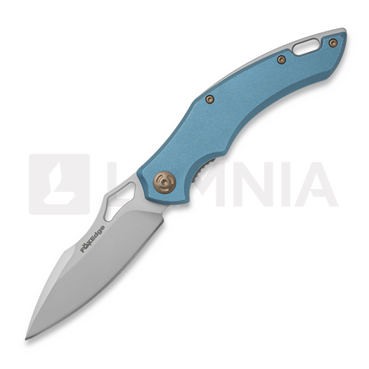 Couteau pliant Fox Edge Sparrow Aluminium, bleu