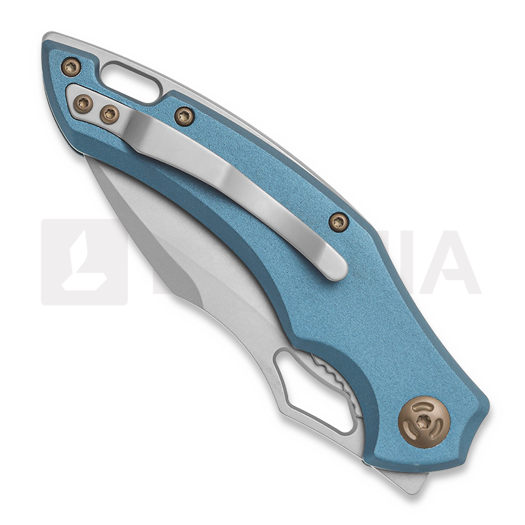 Coltello pieghevole Fox Edge Sparrow Aluminium, blu