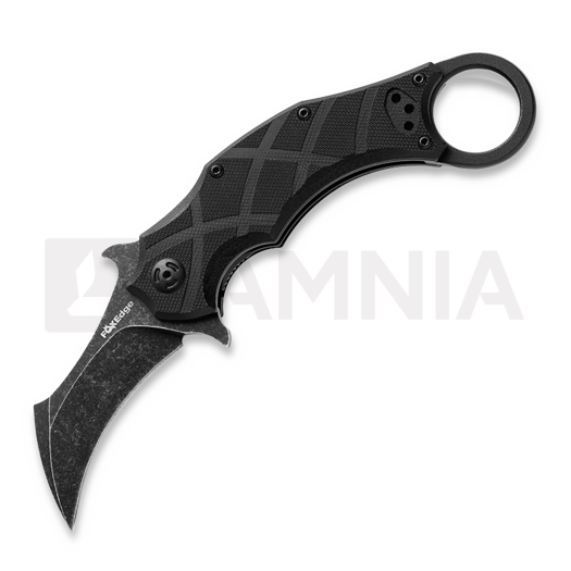 Fox Edge The Claw Hawkbill sulankstomas peilis, juoda