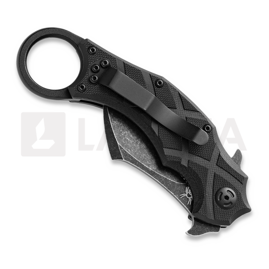 Fox Edge The Claw Hawkbill k&auml;&auml;nt&ouml;veitsi, musta