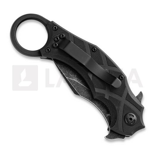 Fox Edge The Claw Tanto sulankstomas peilis, juoda