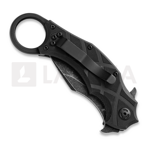 Fox Edge The Claw Tanto folding knife, black