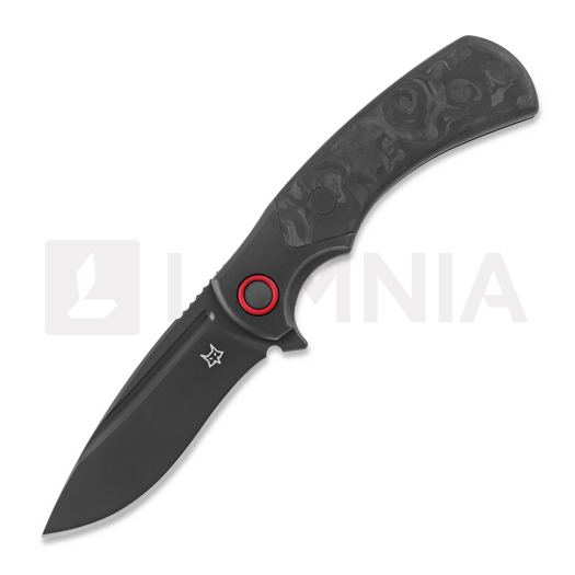 Fox Knives 40th Anniversary 1977-2017 접이식 나이프, marble carbon fiber FX-F2017R