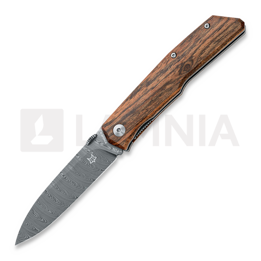 Fox Knives 525 Terzuola Damascus Bocote 접이식 나이프 FX-525DB