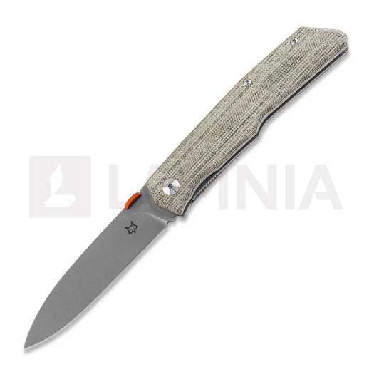 Fox Knives 525 Terzuola סכין מתקפלת, green micarta FX-525MI