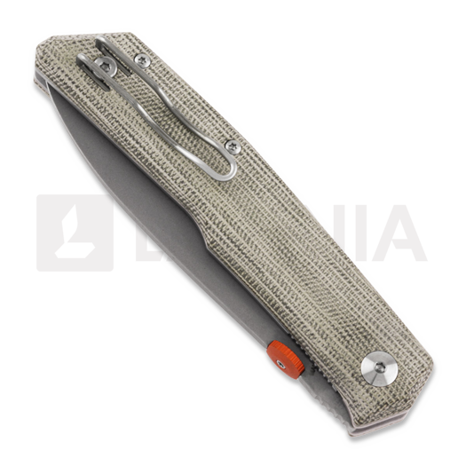 Fox Knives 525 Terzuola kääntöveitsi, green micarta FX-525MI