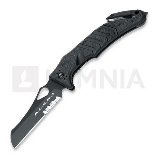 Skladací nôž Fox Knives A.L.S.R 2, sheepfoot, čierna FX-447SFB