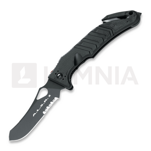 Fox Knives A.L.S.R sulankstomas peilis, juoda FX-447CB