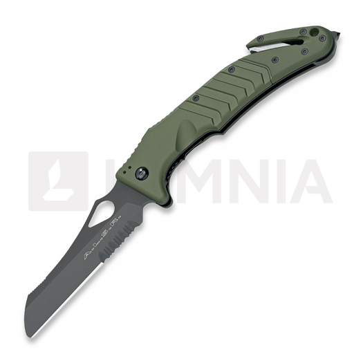 Fox Knives A.S.L.R 접이식 나이프, 올리브색 FX-ALSR-SFMOD