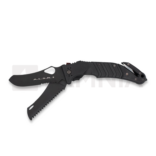 Fox Knives Alsr 2 vouwmes, zwart FX-4472B