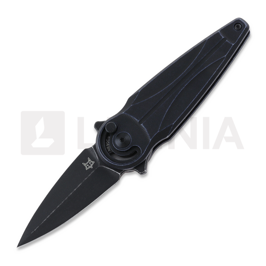 Fox Knives Anarcnide Saturn kääntöveitsi, black idroglider, musta FX-551ALB