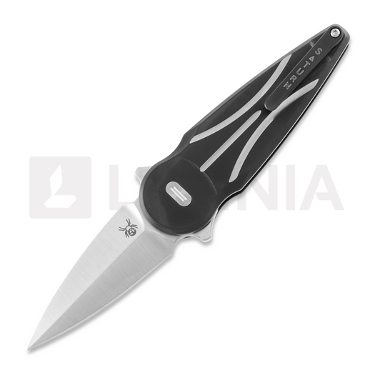 Briceag Fox Knives Anarcnide Saturn, left, titanium FX-551SXTI