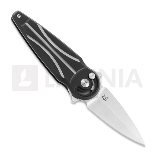 Fox Knives Anarcnide Saturn kääntöveitsi, left, titanium FX-551SXTI