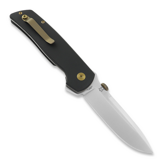 Saliekams nazis Fox Knives ATCF Original Gangster - Micarta, melns FX-ATC-OG01LMB