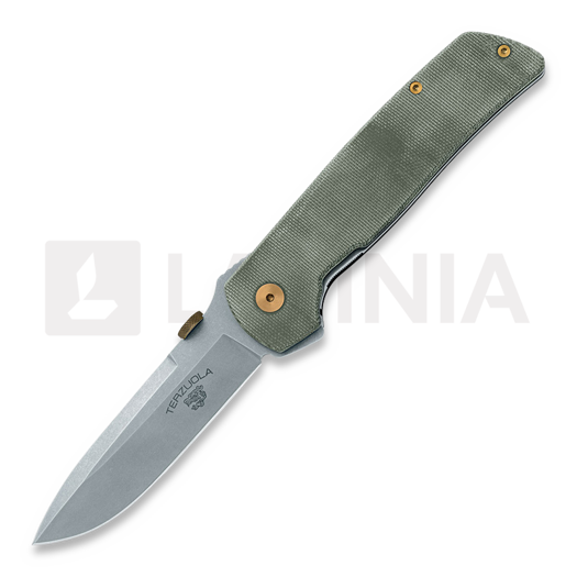 Fox Knives ATCF Original Gangster - Micarta kääntöveitsi, vihreä FX-ATC-OG01MOD
