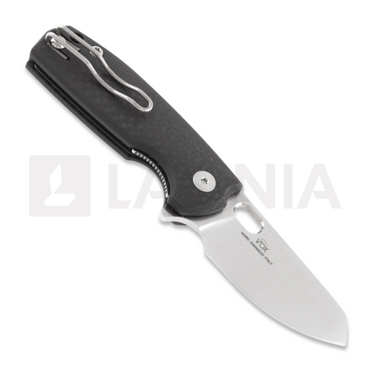 Fox Knives Baby Core sulankstomas peilis, carbon fiber FX-608CF