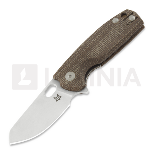 Fox Knives Baby Core összecsukható kés, natural micarta FX-608MC