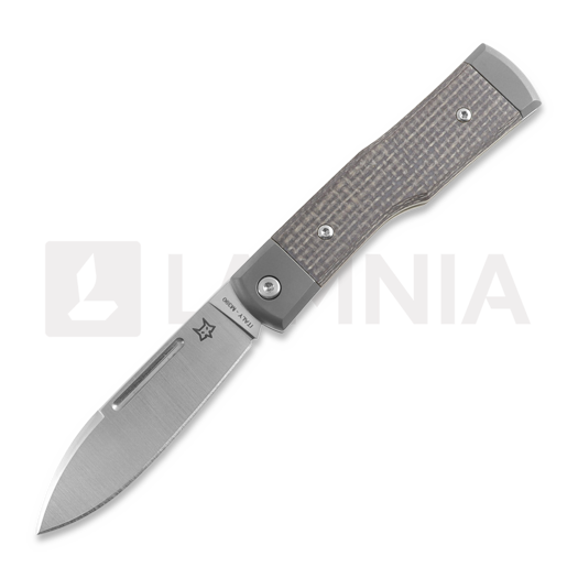 Fox Knives Barlow - Bison Micarta 折り畳みナイフ FX-558BI