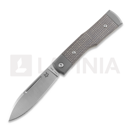 Fox Knives Barlow - Bison Micarta סכין מתקפלת FX-558BI