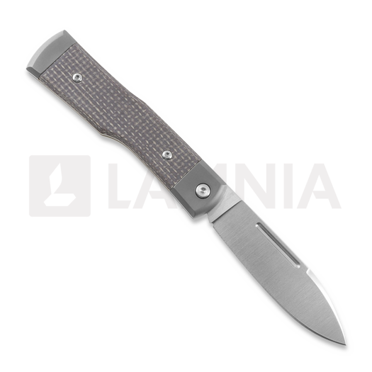 Fox Knives Barlow - Bison Micarta sulankstomas peilis FX-558BI
