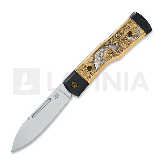 Складной нож Fox Knives Barlow Limited Edition - Satin - KOI FX-558LE