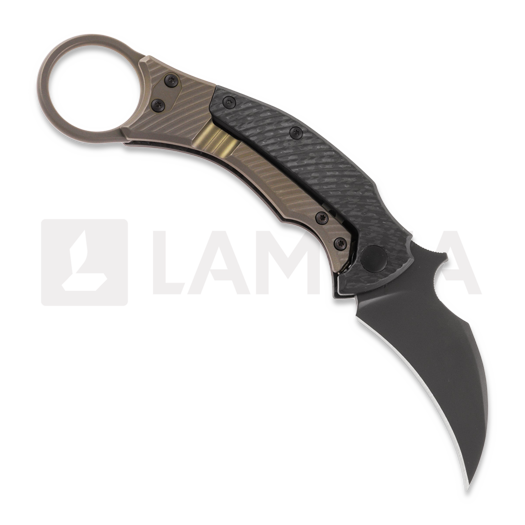 Складний ніж Fox Knives Black Bird, bronze/carbon fiber FX-591TICBR