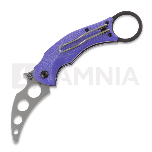 Zavírací nůž Fox Knives Black Bird training, sininen FX-591TK