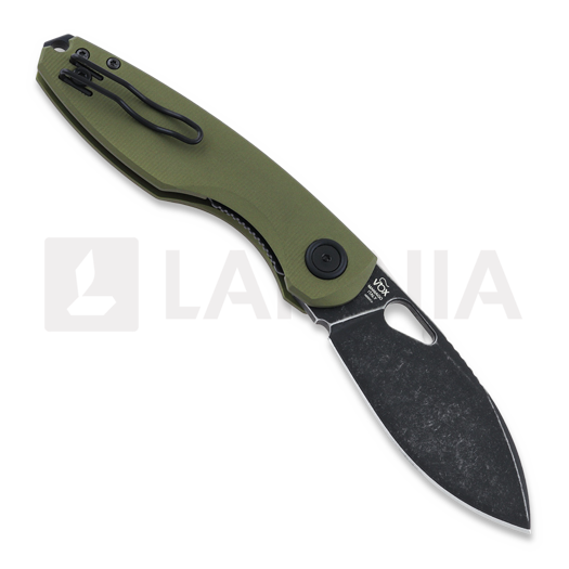 Fox Knives Chilin sulankstomas peilis, aluminium, žalia FX-530ALOD