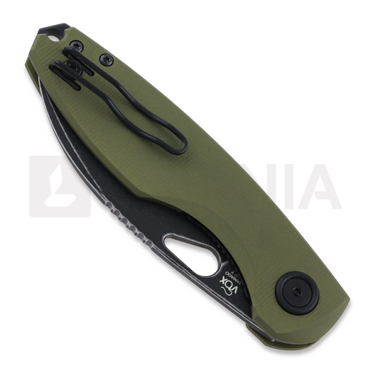 Coltello pieghevole Fox Knives Chilin, aluminium, verde FX-530ALOD