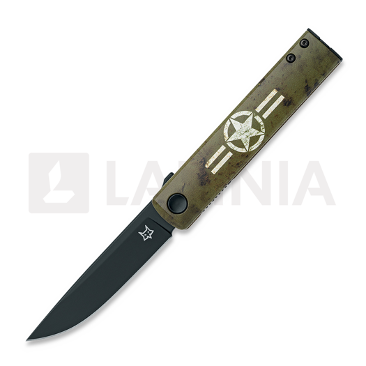 Складной нож Fox Knives Chnops - Black Top Shield - UV M1 FX-543M1