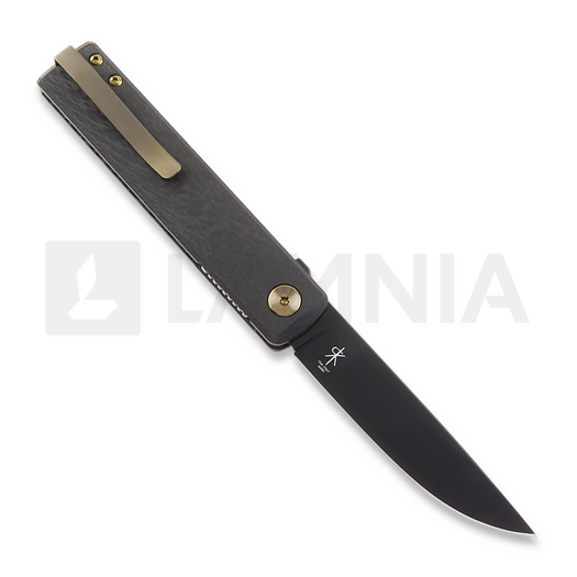 Coltello pieghevole Fox Knives Chnops, CF, nero FX-543CFBR