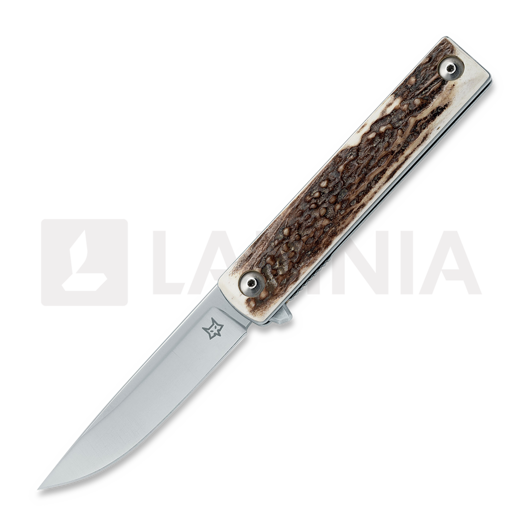 Fox Knives Chnops Heritage - Satin - Deer Horn 접이식 나이프 FX-544CE