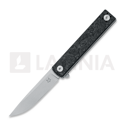 Liigendnuga Fox Knives Chnops Heritage - Stonewash - Dark Matter Carbon Fiber FX-544DMB