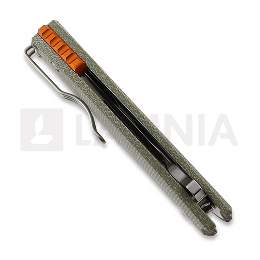 Fox Knives Core &ouml;sszecsukhat&oacute; k&eacute;s, Micarta, z&ouml;ld FX-604MFG