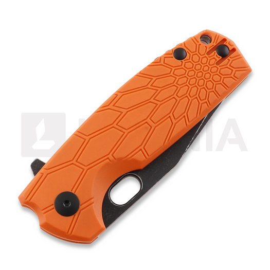 Fox Knives Core Tanto Black sulankstomas peilis, FRN, oranžinėnge FX-612ORB