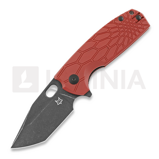 Fox Knives Core Tanto Black vouwmes, FRN, rood FX-612RB