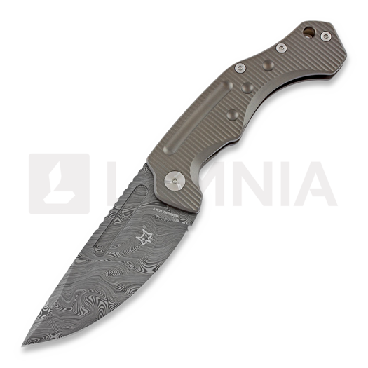 Fox Knives Desert Fox Damascus sulankstomas peilis