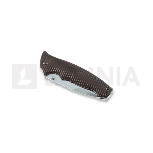 Fox Knives Dominus sulankstomas peilis, wood FX-0282004