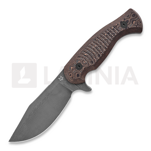 Nóż Fox Knives Eastwood Tiger, Balbachdamast FX-106DCF