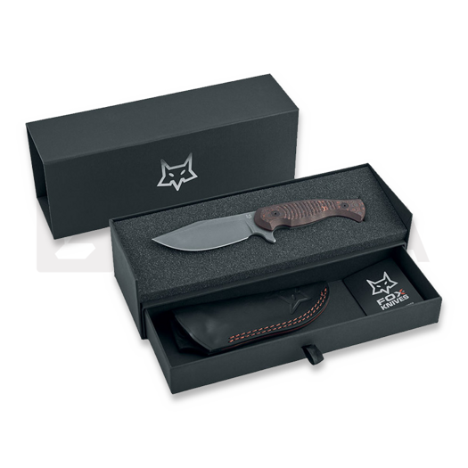 Fox Knives Eastwood Tiger kniv, Balbachdamast FX-106DCF